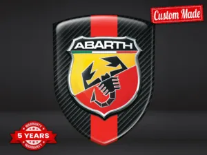 Fiat Abarth Adesivi Auto Personalizzati Forti Limitati Universali